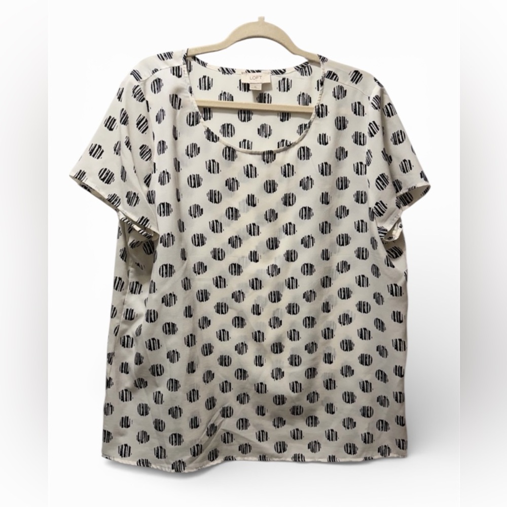 LOFT Patterned Blouse